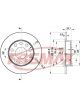 Fremax Brake Disc Rear Pair