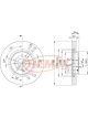 Fremax Brake Disc Front Each