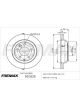 Fremax Brake Disc Rear Pair Porsche Cayenne S, Turbo