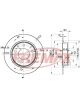 Fremax Brake Disc Rear Pair