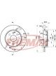 Fremax Brake Disc Front Pair