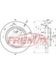 Fremax Brake Disc Rear Pair
