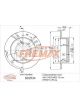 Fremax Brake Disc Rear Pair