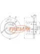 Fremax Brake Disc Front Pair