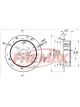 Fremax Brake Disc Rear Pair