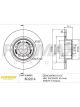 Fremax Brake Disc Rear Pair