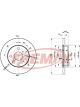 Fremax Brake Disc Front Pair