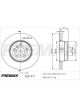 Fremax Brake Disc Rear Pair Bmw X5 E70