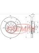 Fremax Brake Disc Front Pair