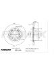 Fremax Brake Disc Front Each