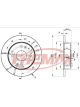 Fremax Brake Disc Rear Pair
