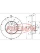 Fremax Brake Disc Front Pair Bmw E36 318I