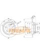 Fremax Brake Disc Rear Pair Mercedes Vito Viano