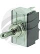 Hella Toggle Switch (On)-Off-(On) Spring Return Chrome Plated 20A @ 12V