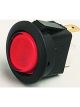 Hella Compact Rocker Switch 12V 10A Off-On Red Illuminated For 20mm Dia