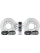 Bosch Disc & Pad Kit Front For Landcruiser Hilux Prado. 302mm 6 St…