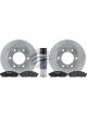 Bosch Disc And Pad Kit Front Triton 2005 Challenger.