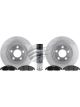 Bosch Disc & Pad Kit Front Falcon Territory 322mm Dia Oe Brake