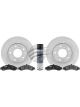 Bosch Disc & Pad Kit Front Commodore VT-VZ. 296mm Dia For Std