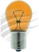 Hella Pack 10 Globe 12V 21W Bau15S Amber Long Life Turn Signal Lamp