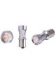 Autolamps Pkt 1 White LED Bayonet Globe 12V Ba15S P21W Base Pack