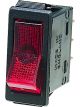 Hella Rocker Switch Off-On 12V 16A Red Illuminated Suit 29 X 12mm Opening