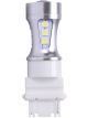 Autolamps Pkt 1 White LED Wedge Globe 12/24V Illum W3X16D W21W Base Pack