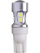 Autolamps Pkt 1 White LED Wedge Globe 12/24V [ref Narva 18060BL] Pack 1