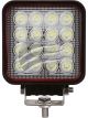 Autolamps LED Round Worklamp Flood Beam 10-30V 48Watt 16 Leds Black Box