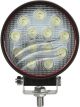 Autolamps LED Round Worklamp Flood Beam 10-30V 39Watt 13 Leds Black Box