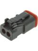 Deutsch Pack 1 Dt Series 2 Way Socket Connector