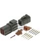 Deutsch Dtm Series 6 Way Connector Kit Incl Gold Terminals And Wedges