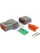 Deutsch Dt Series 12 Way Connector Kit Incl Green Band Terminals