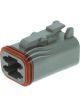 Deutsch Pack 1 Dt Series 4 Way Socket Connector