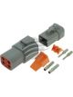 Deutsch Dtp Series 4 Way Connector Kit Incl Terminals And Wedges