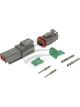 Deutsch Dt Series 2 Way Connector Kit [ref Narva 57422BL]