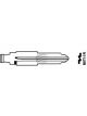 Aunger Blank Key Blade Suit Mitsubishi
