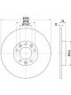 Bremtec Euroline Brake Rotor For Brake Disc Rotor