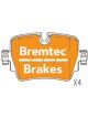 Bremtec Evolve Hybrid-Carbon Brake Pad
