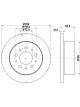 Bremtec Euroline Brake Rotor