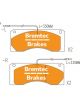 Bremtec Trans-Line Brake Pad