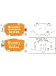 Bremtec Euroline Ceramic Brake Pad