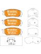 Bremtec Trade Line Brake Pad