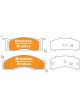 Bremtec Evolve Hybrid-Carbon Brake Pad