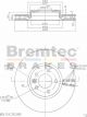 Bremtec Euroline High-Grade Brake Rotor