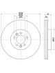 Bremtec Euroline High-Grade Brake Rotor