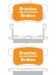 Bremtec Ultra Ceramic Brake Pad