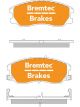 Bremtec Ultra Ceramic Brake Pad