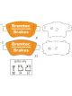 Bremtec Euroline Ceramic Brake Pad