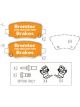 Bremtec Pro-Series Brake Pad